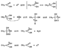 Mechanizm reakcji estryfikacji w środowisku kwaśnym jako przykład reakcji substytucji nukleofilowej (SN2) przy karboksylowym atomie węgla..png
